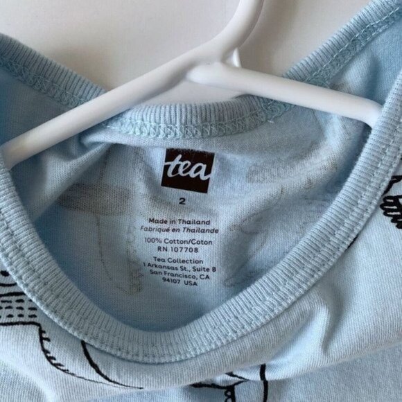 NWT Tea Collection Seabirds Skirted Staple Dress, size 2T - Picture 5 of 7